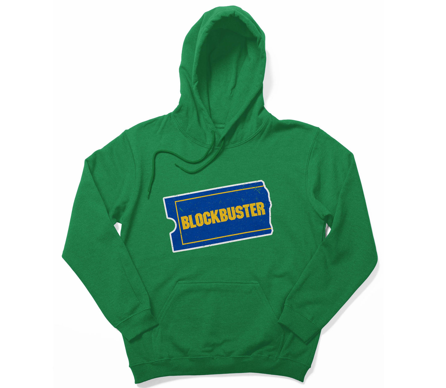 Blockbuster Video Vintage Hooded Pullover Sweatshirt Tall