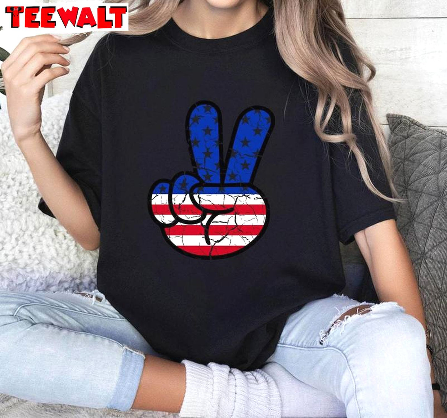 Must Have Freedom Unisex Hoodie, Comfort America Peace Shirt Long Sleeve