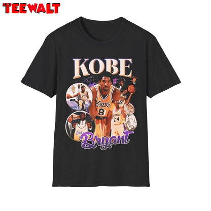 Limited Kobe Bryant Shirt, Cool Design Sports Fashion Crewneck Long Sleeve