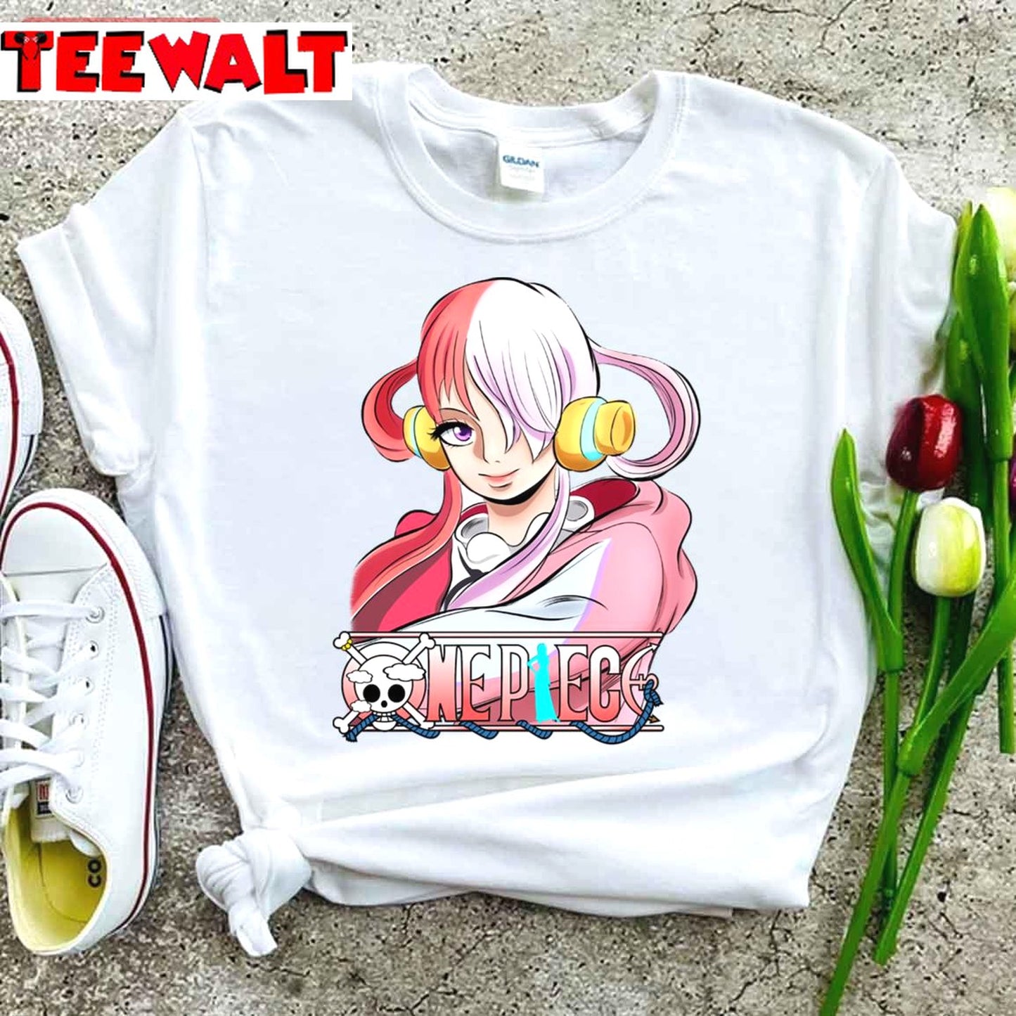 Kawaii Uta One Piece Anime Unisex T-Shirt