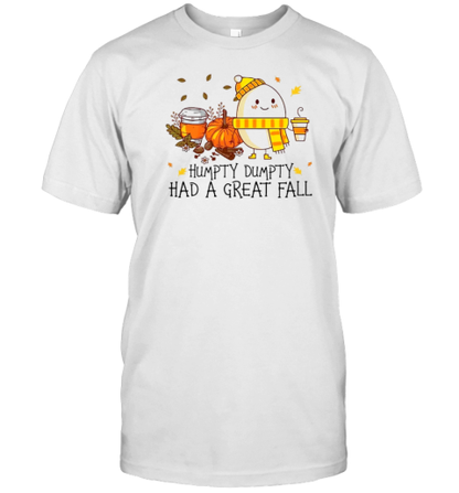 Humpty Dumpty Had A Great Fall Teacher Female V Neck T-Shirt