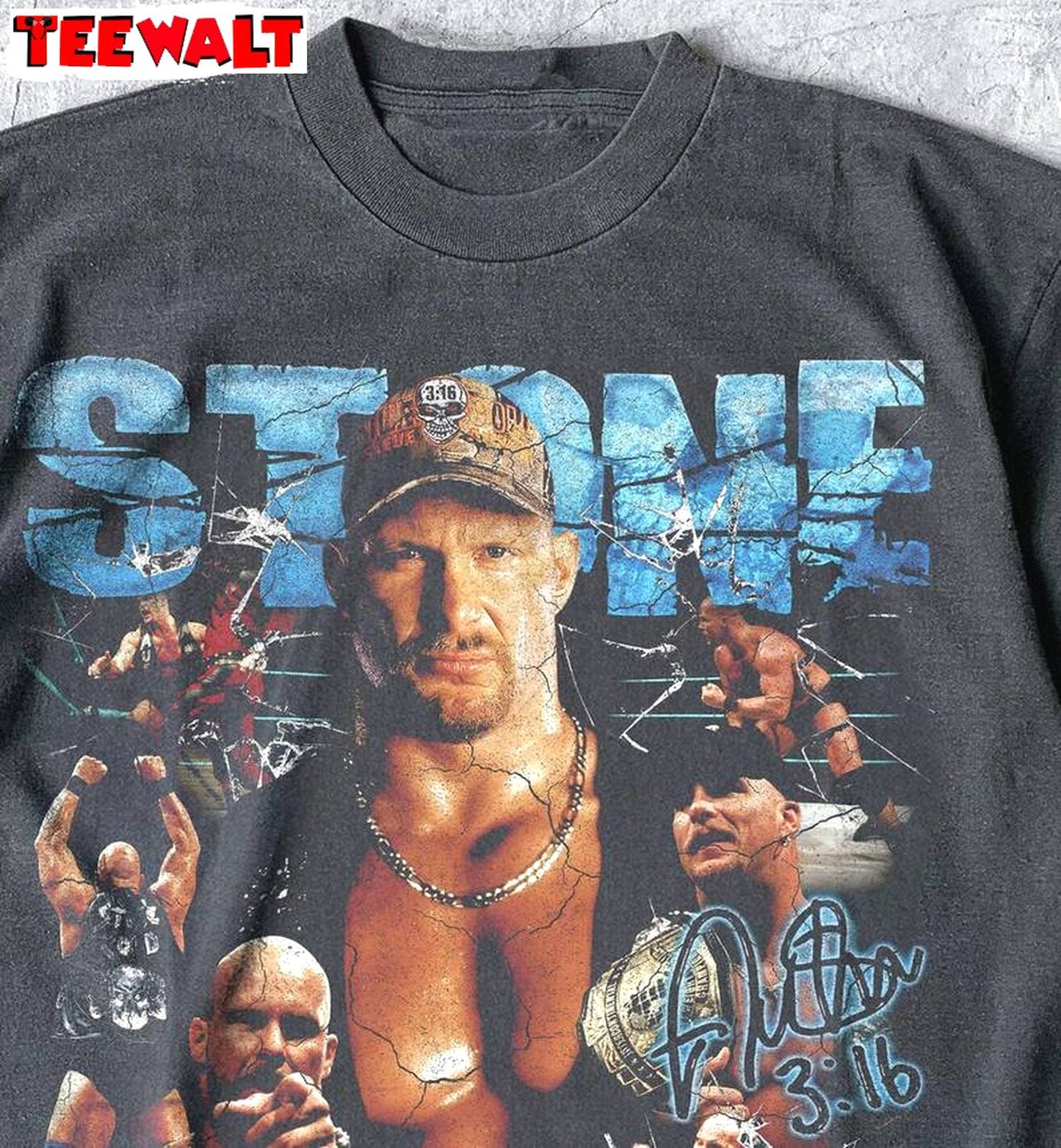 Stone Cold Steve Austin Unique Shirt, Groovy Wrestlemania Wrestling Sweater