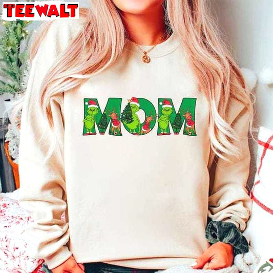 Retro Mama Christmas Sweatshirt, For Family,