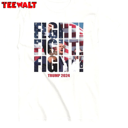 Trump Fight Inspirational Shirt, Trump Assassination Photo