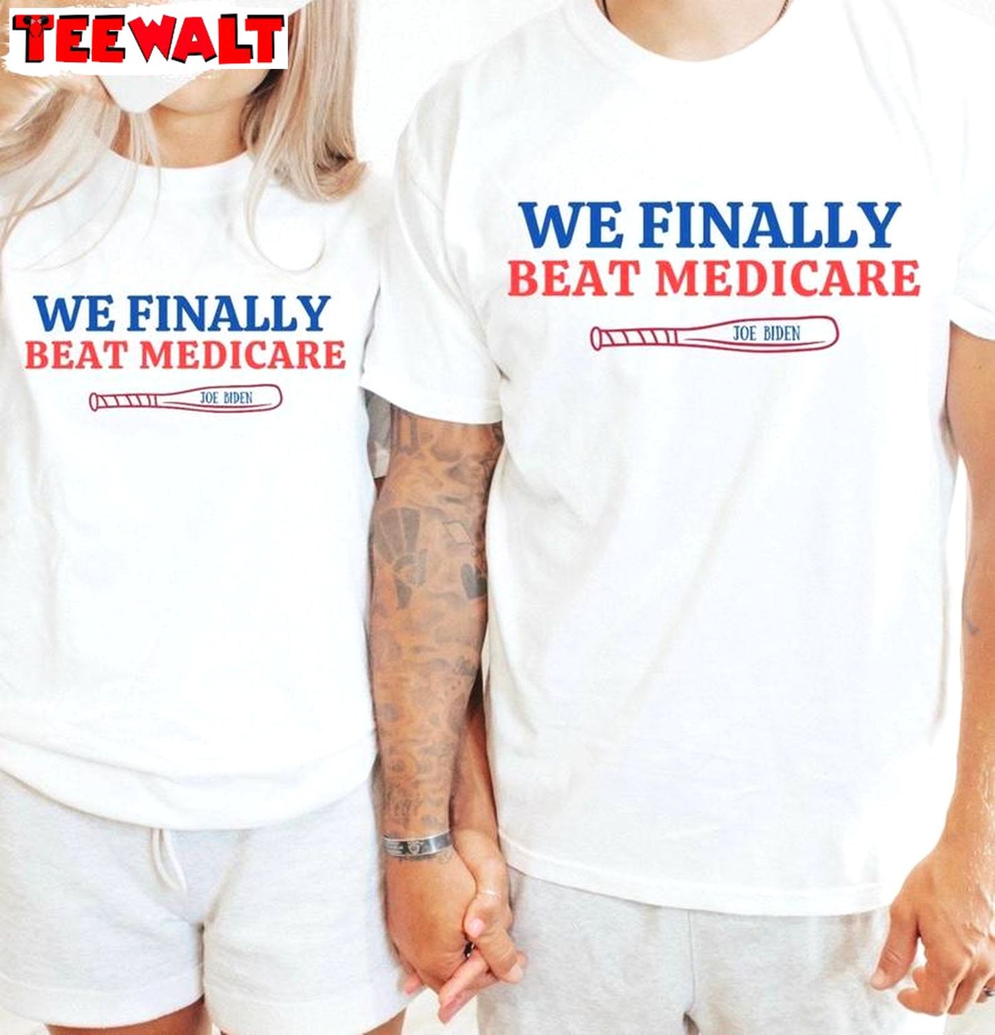 Funny Biden Short Sleeve , Unique We Finally Beat Medicare