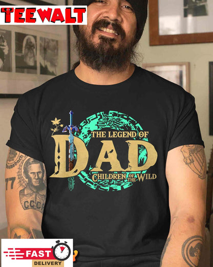 The Legend Of Dad Children Of The Wild Father's Day T-Shirt