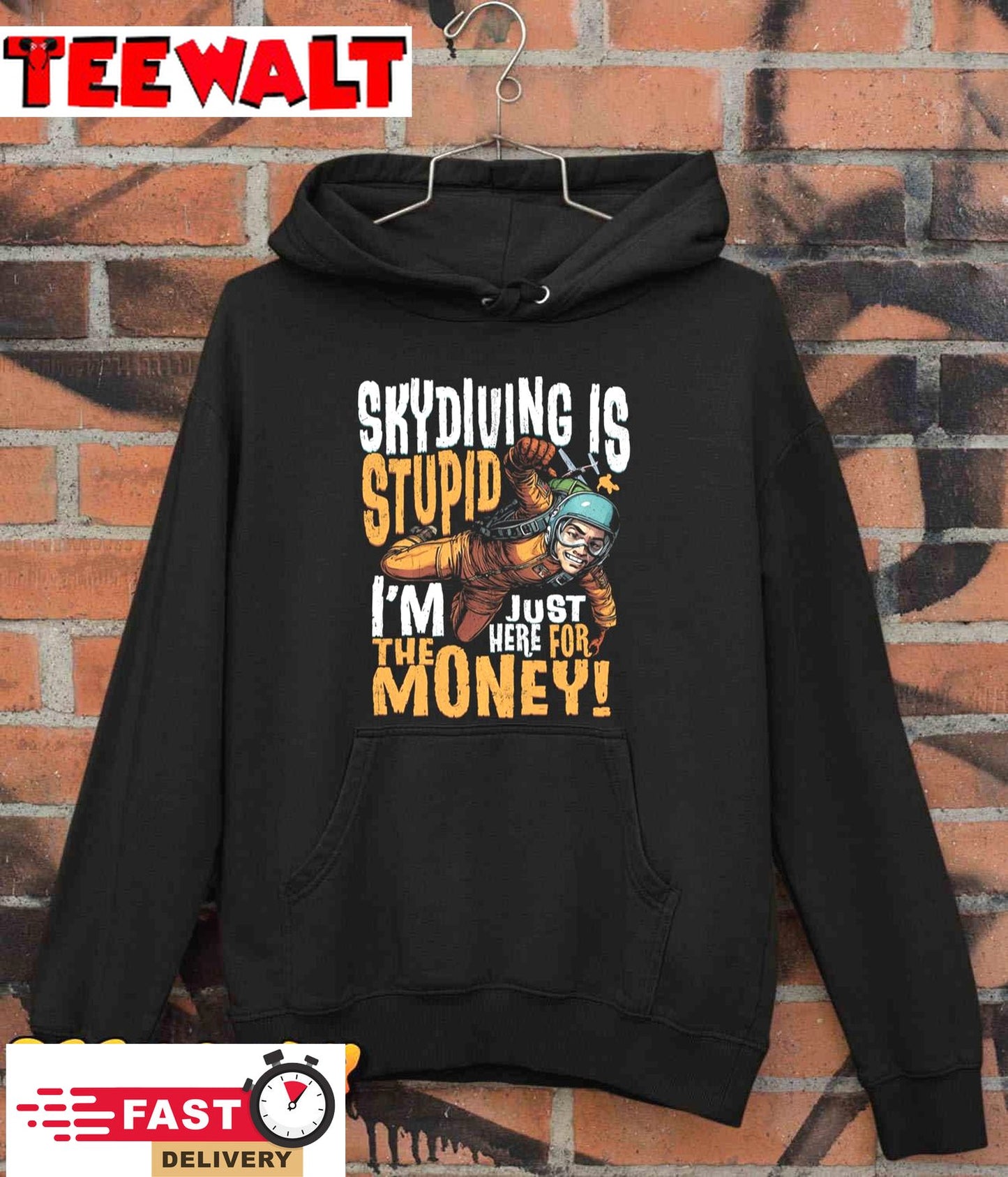 Funny Skydiving Instructor Gift Skydiver Lessons Long Sleeve T-Shirt