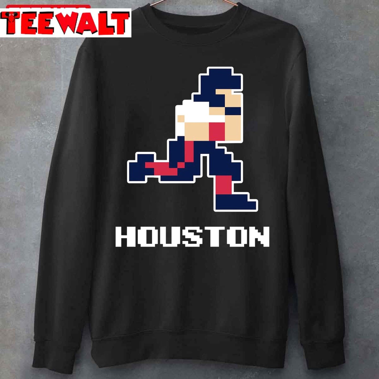 8 Bit Houston Football Unisex T-Shirt