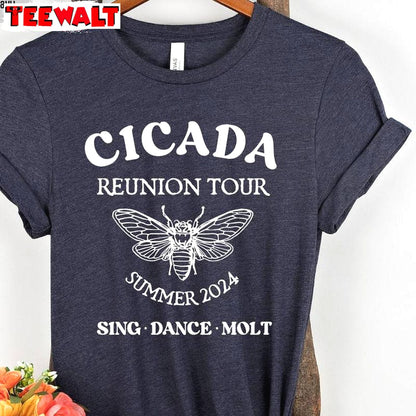 Comfort Cicada Comeback Tour Shirt, Funny Cicada Concert T Shirt Sweater