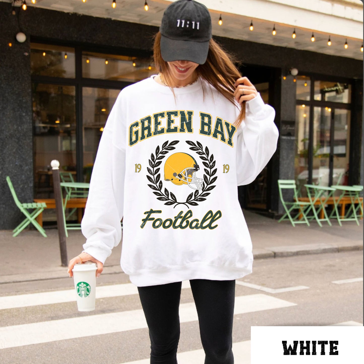 Vintage Green Bay Football Sweatshirt - Packers Crewneck Sweater Style