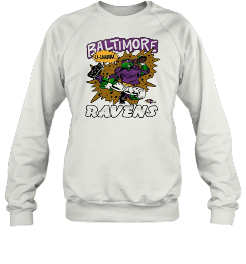 Baltimore Ravens Ninja Turtles Donatello T-Shirt