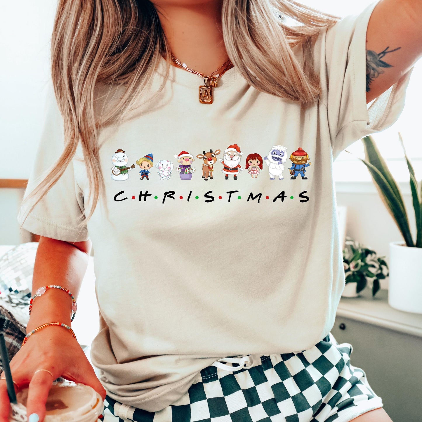 Christmas Friend Sweatshirt - Funny Holiday Party Shirt