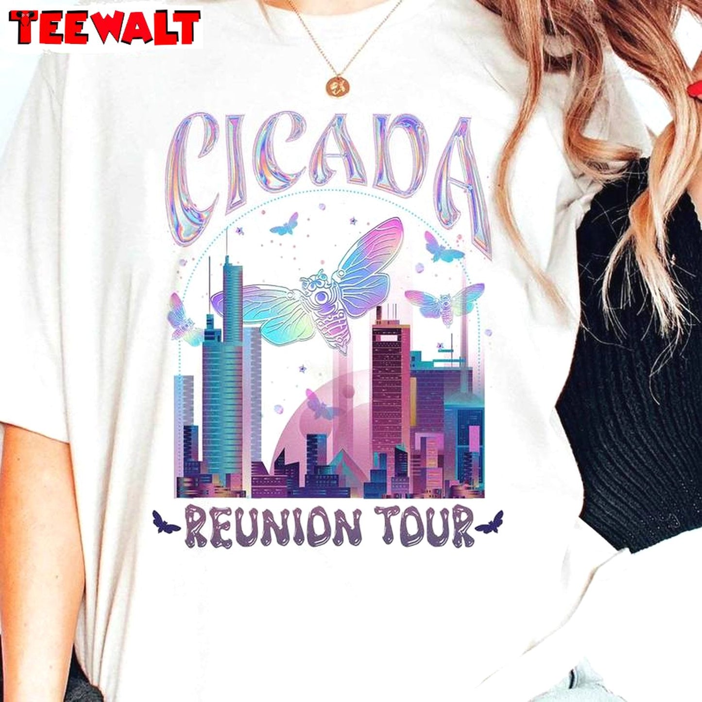 Cicadas Reunion Tour Shirt, Year Of The Cicadas Unisex Hoodie Short Sleeve