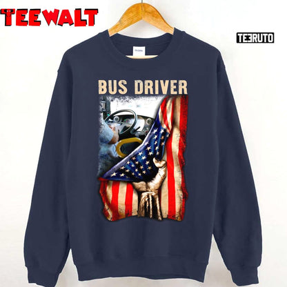 Glorious American Bus Driver Unisex T-Shirt