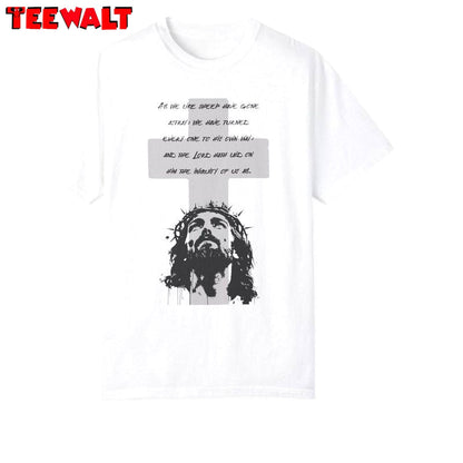 Jesus Christ Cross Cool Design Shirt , Trendy Isaiah 53 Long Sleeve Tee Tops