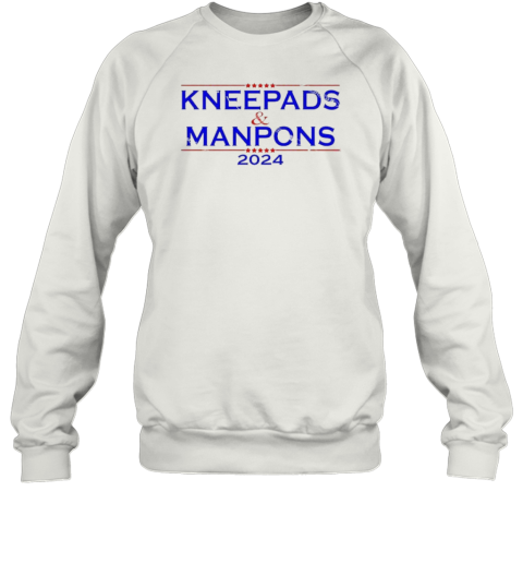 Original Kneepads And Manpons 2024 Kamala Harris T-Shirt