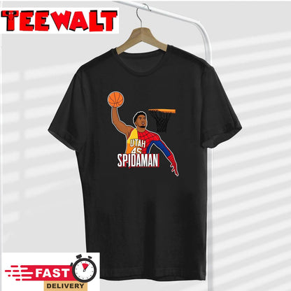 Donovan Mitchell Utah 45 Spidaman Unisex T-Shirt