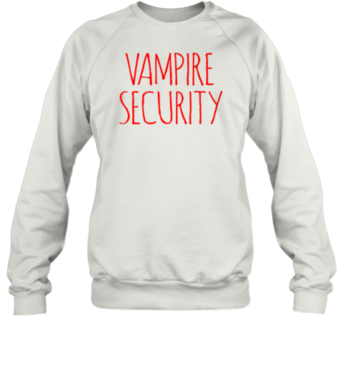 Halloween Costume Vampire Security Decorations T-Shirt