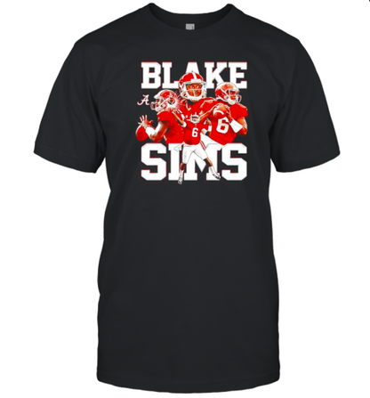 Alabama Crimson Tide Blake Sims graphic T-Shirt