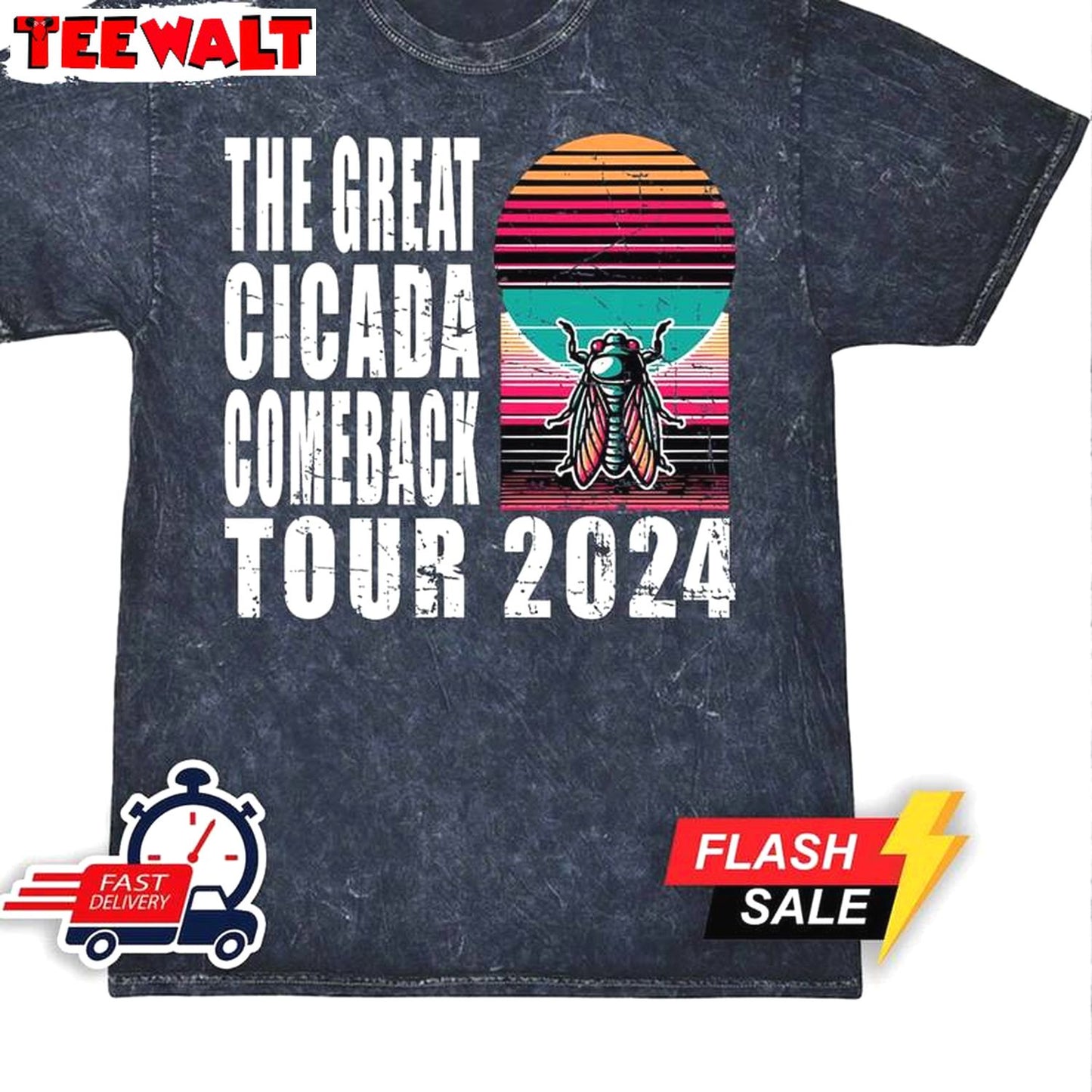 Great Cicada Comeback Tour 2024 Sweatshirt , Neutral Cicada Comeback Tour Shirt Tank Top