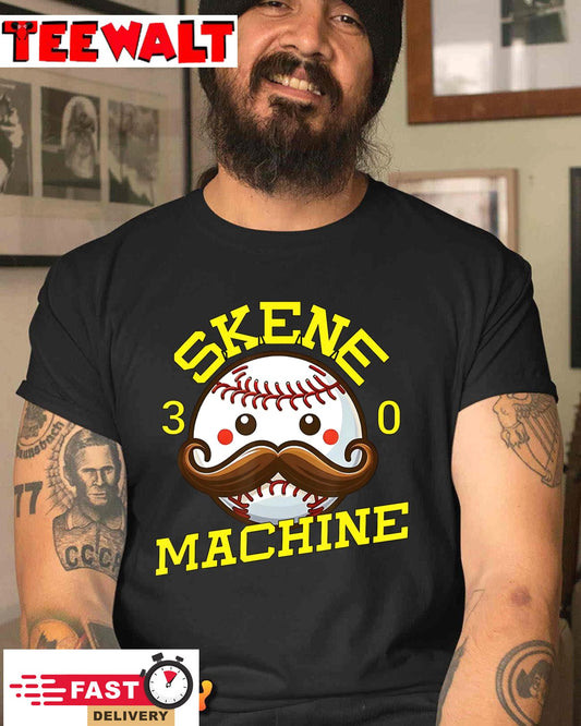 Paul Skenes - Skene Machine - Pittsburgh Baseball T-Shirt