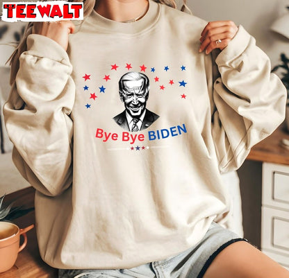 Funny Bye Biden Shirt, Biden Is Out Sweatshirt T-shirt