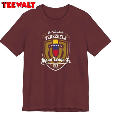 Cool Design Mango Tango Fe Shirt, Vinotinto Logo Crewneck Long Sleeve