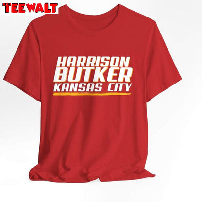 Groovy Harrison Butter Shirt, Harrison Butker Kansas City Crewneck Long Sleeve