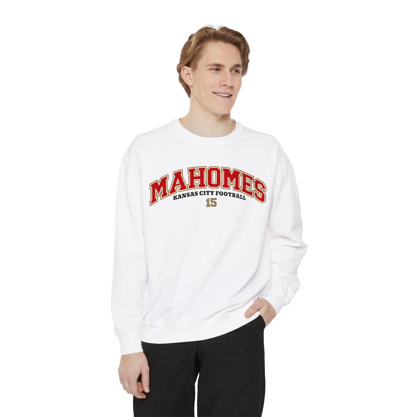 Patrick Mahomes Sweatshirt - Kansas City Football Crewneck