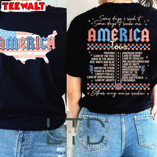 Limited Memorial Day Sweatshirt , New Rare America Tour