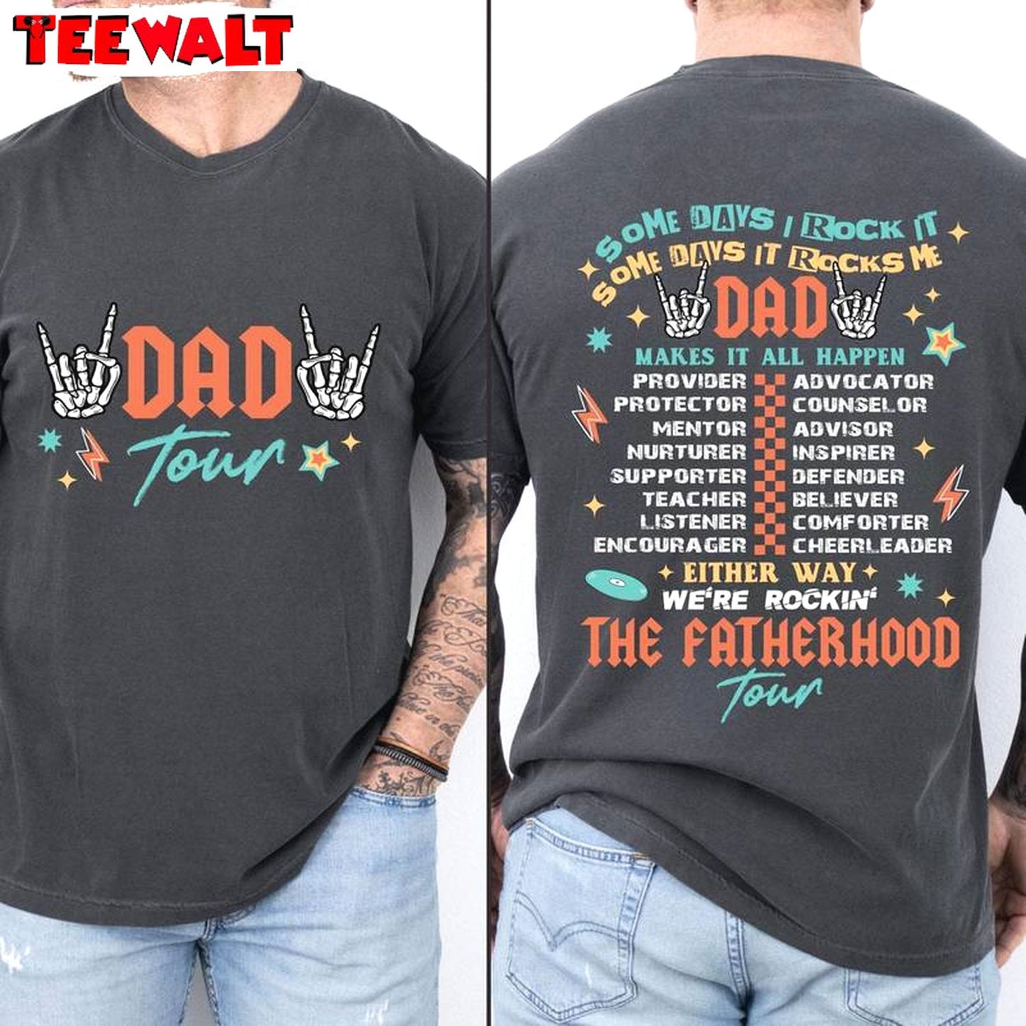 Fatherhood Tour Limited Shirt, Must Have Best Dad Ever Unisex Hoodie Crewneck