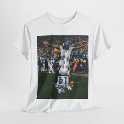 Detroit Lions Vintage Sports Tee - Amon Ra St. Brown Design