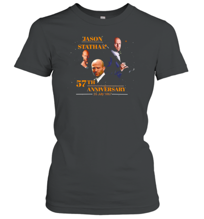 Jason Statham 57th Anniversary 26 July 1967 T-Shirt