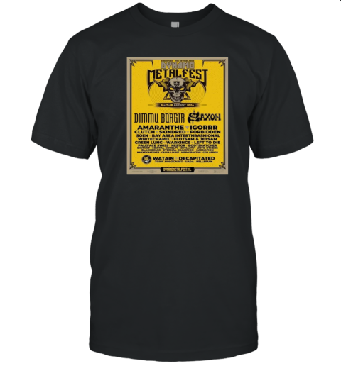 Dynamo Metal Fest 2024 T-Shirt