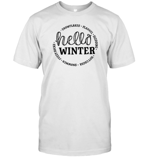 Hello Winter Teacher T-Shirt