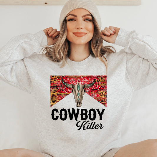 Cowboy Killer Sweatshirt - Vintage Western Shirt For Country Girls