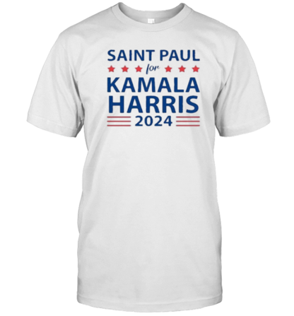 Saint Paul For KAMALA HARRIS For PRESIDENT 2024 T-Shirt