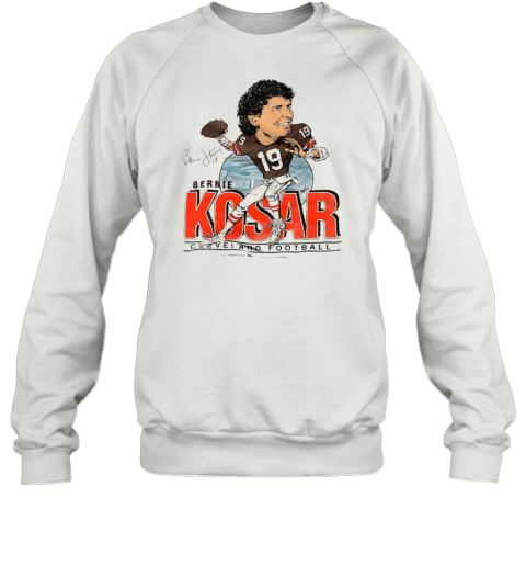 Bernie Kosar Cleveland Browns 19 Football Cartoon T-Shirt