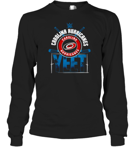 Carolina Hurricanes Hockey Jey Uso WWE Yeet T-Shirt