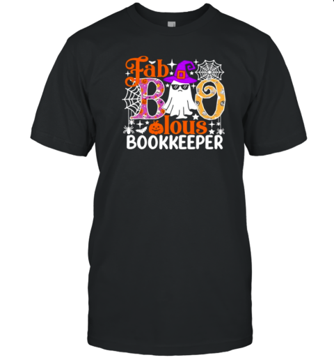 Fab Boo Lous Bookkeeper Halloween Costume T-Shirt