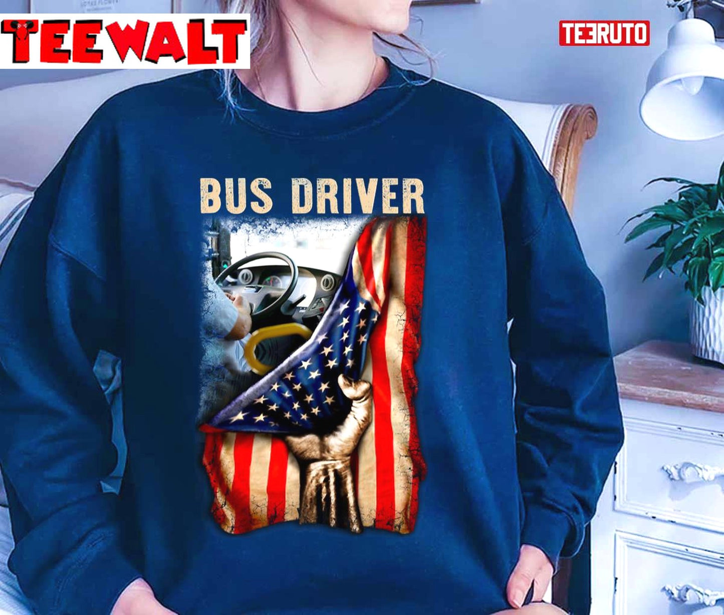 Glorious American Bus Driver Unisex T-Shirt