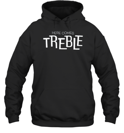 Here Comes Treble Andy&#39s A Cappella Group T-Shirt