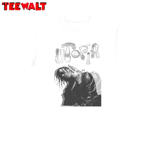 Travis Scott Comfort Shirt , Must Have Utopia Unisex Hoodie Short Sleeve