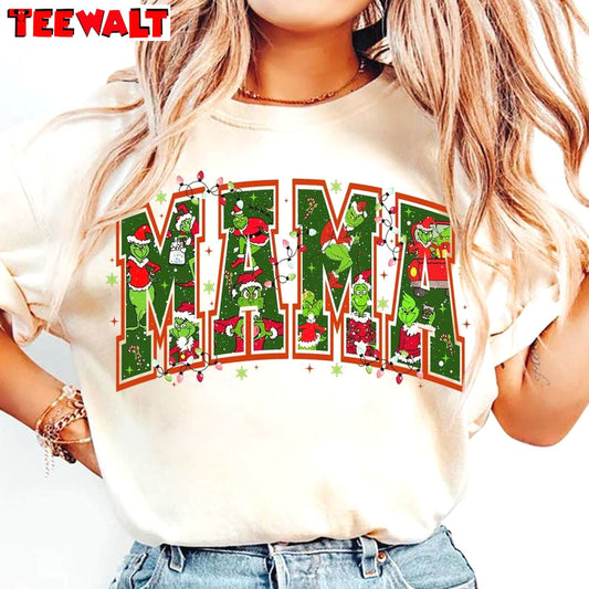 Trendy Mama Christmas T-shirt, For Family, Tee, Merch