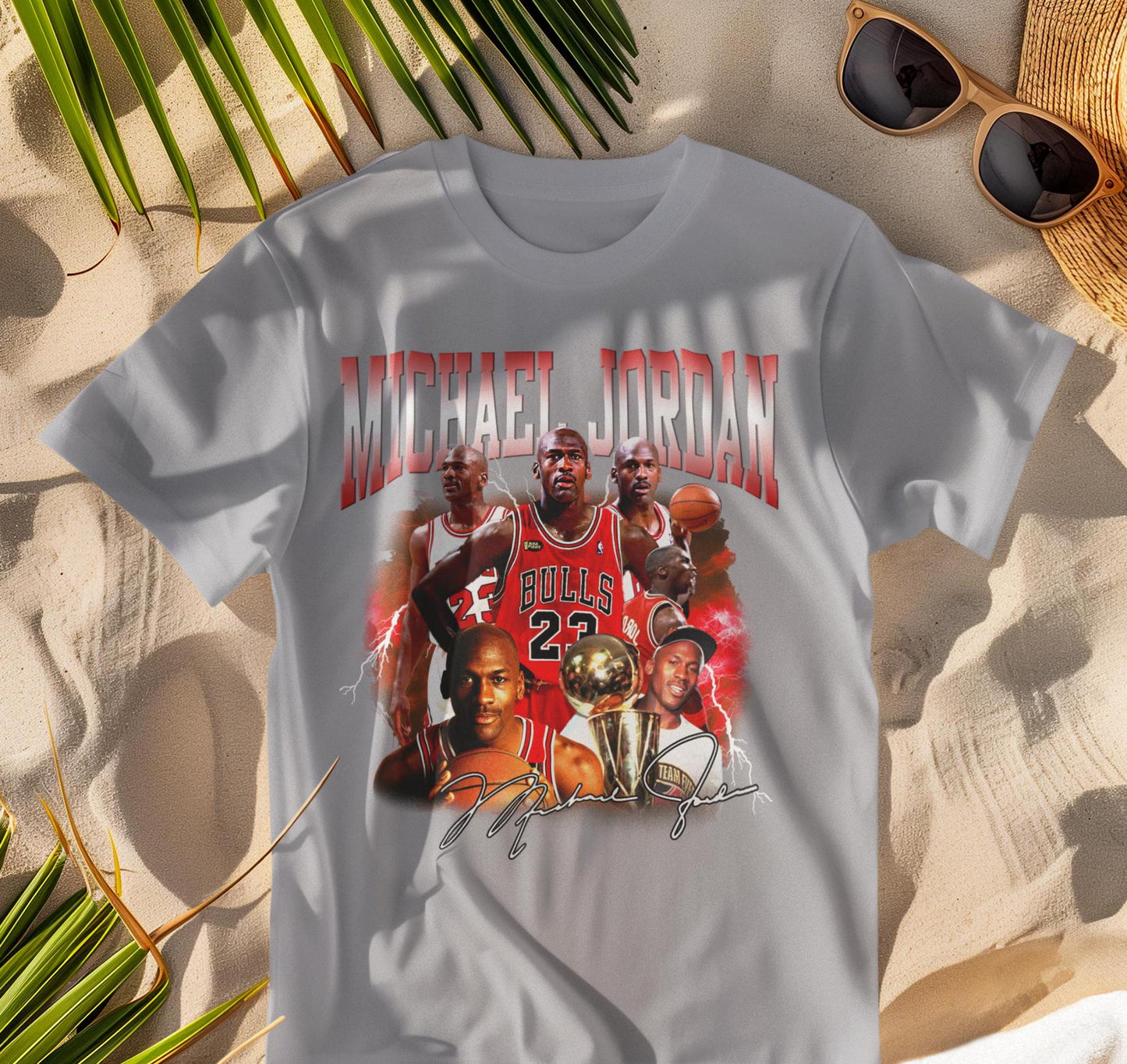 Vintage 90S Michael Jordan Graphic Chicago Bulls Icon Tee