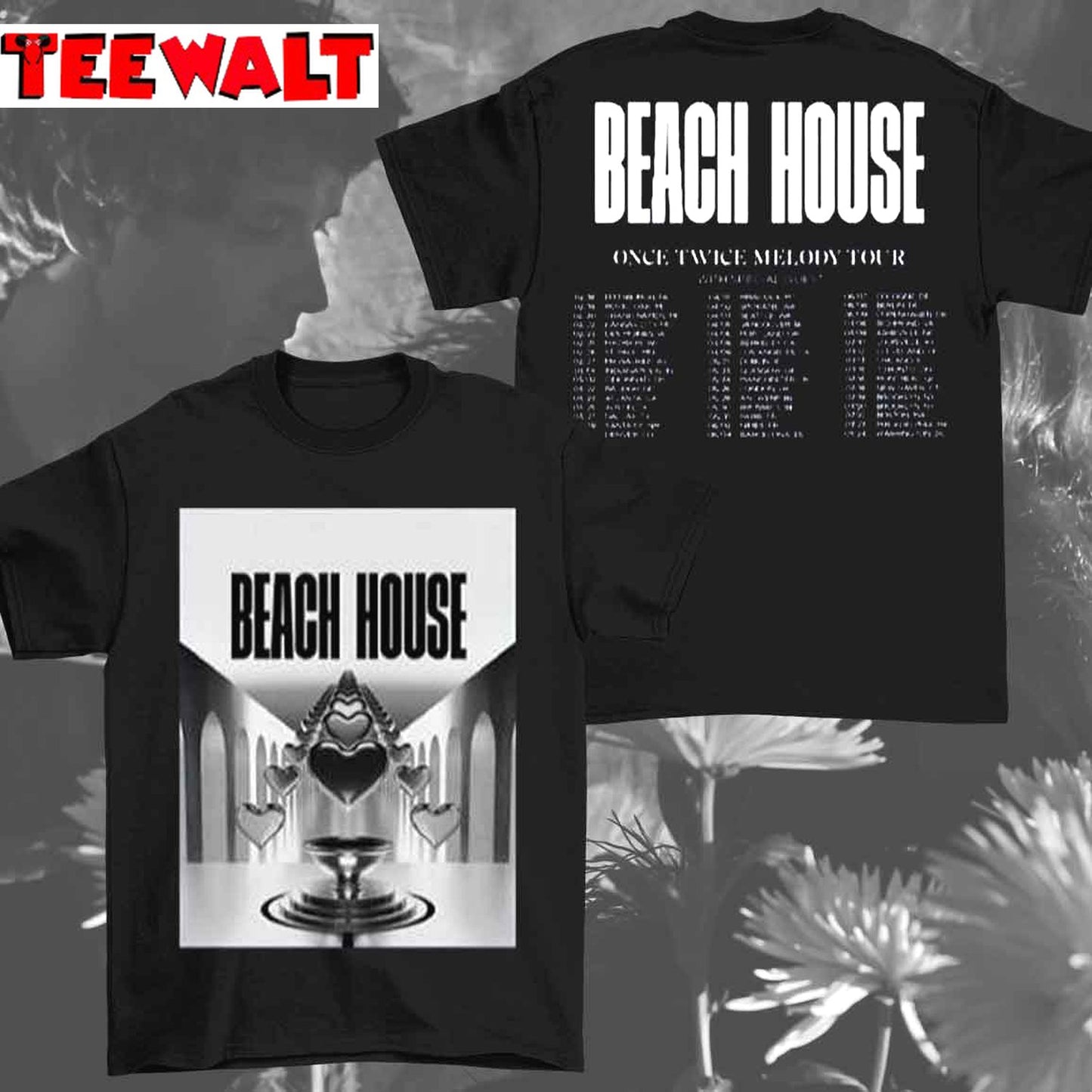 Beach House Once Twice Melody Tour 2022 Unisex T-Shirt