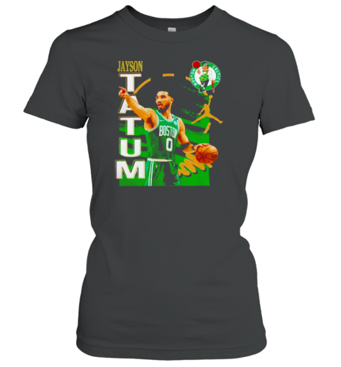 Boston Celtics Jayson Tatum Autograph T-Shirt