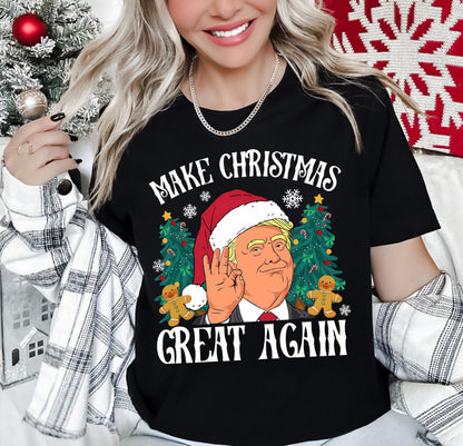 Trump Make Christmas Great Again Political Christmas Shirt