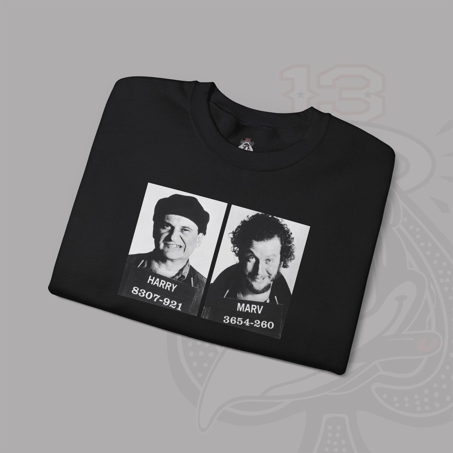 Funny Christmas Sweatshirt - Harry And Marv Home Alone Gift