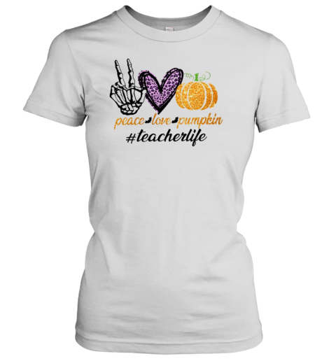 Peace Love Shining Pumpkin T-Shirt